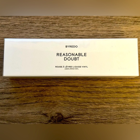 BYREDO REASONABLE DOUBT LIQUID LIPSTICK VINYL (NEW IN SEALED BOX, NEVER USED) - Picture 2 of 6